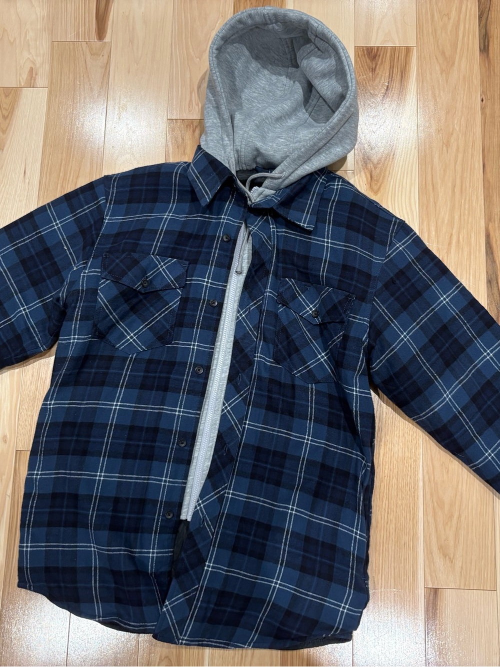 Dakota WorkPro Series Men's Quilted Flannel Hooded Work Shirt